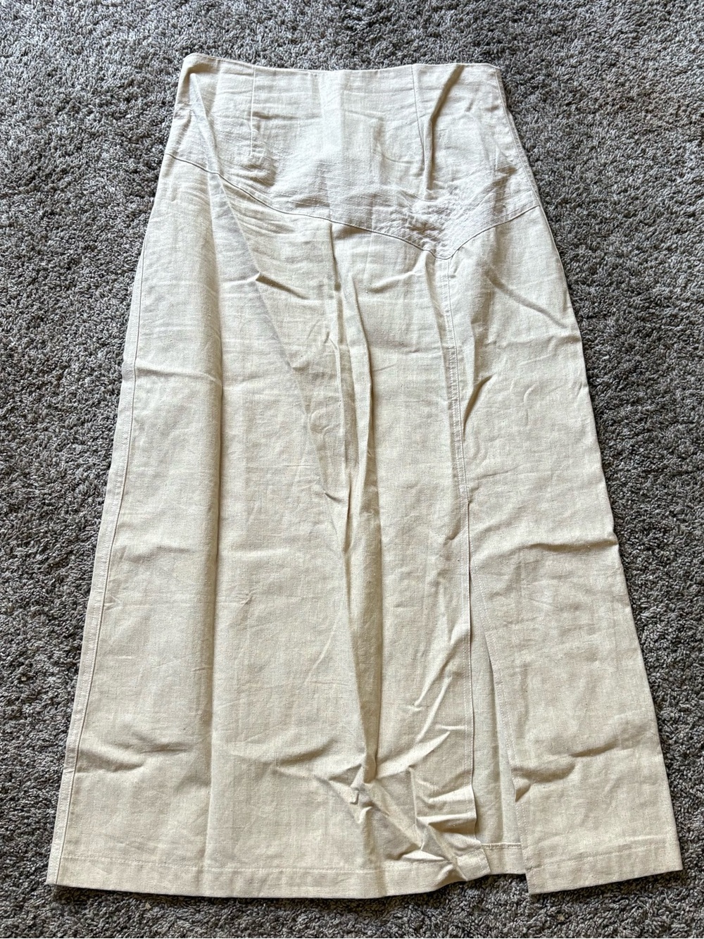 Marla Kim cream skirt